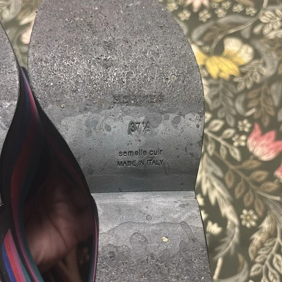 Hermés Colorful Platform Sandals - Picture 7 of 9